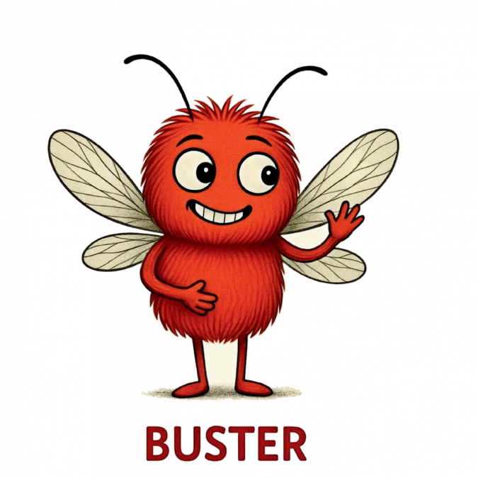 BUSTER AND THE RAINBOW UMBRELLA