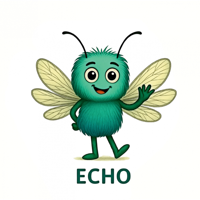 ECHO AND THE RAINBOW UMBRELLA