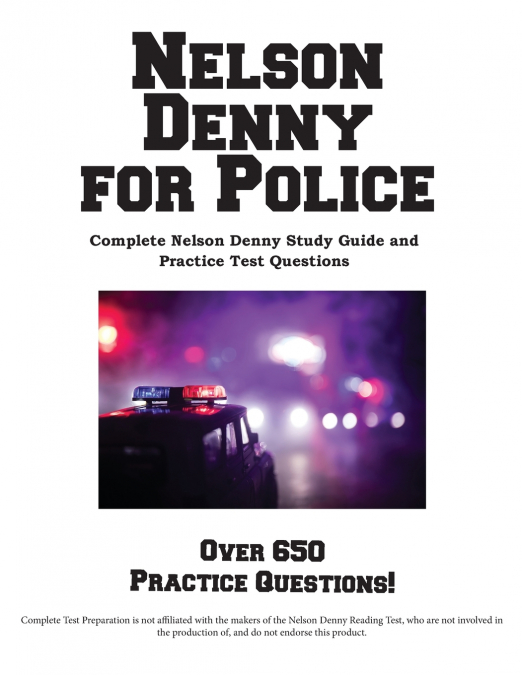 NELSON DENNY FOR POLICE