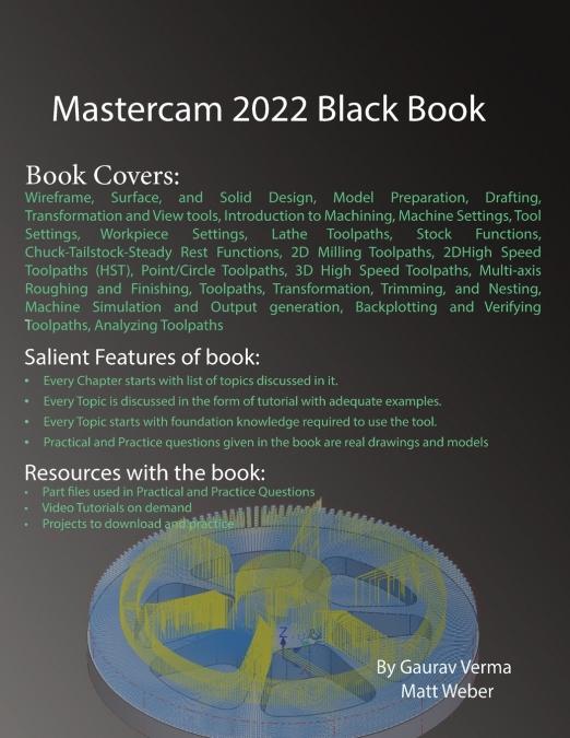 MASTERCAM 2022 BLACK BOOK