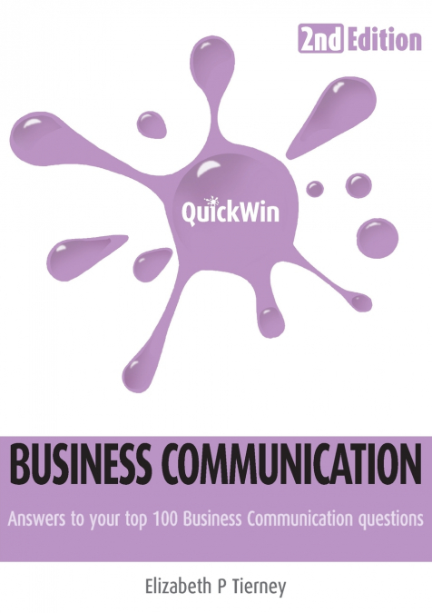 QUICK WIN BUSINESS COMMUNICATION 2E