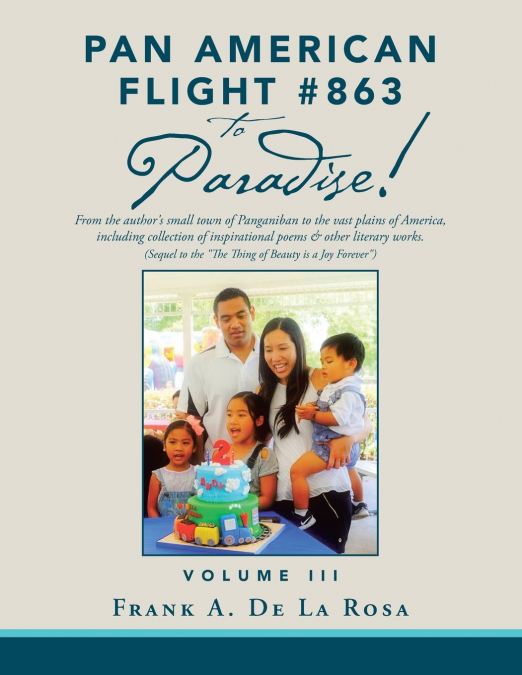 PAN AMERICAN FLIGHT #863 TO PARADISE!