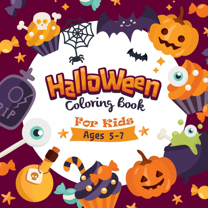 THE HALLOWEEN COLORING BOOK FOR KIDS