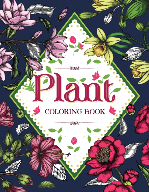PLANT COLORING BOOK