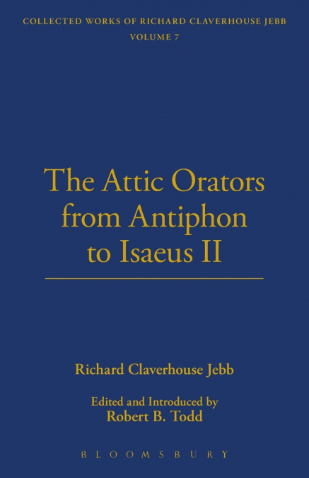 ATTIC ORATORS FROM ANTIPHON TO ISAEOS - VOLUME 1