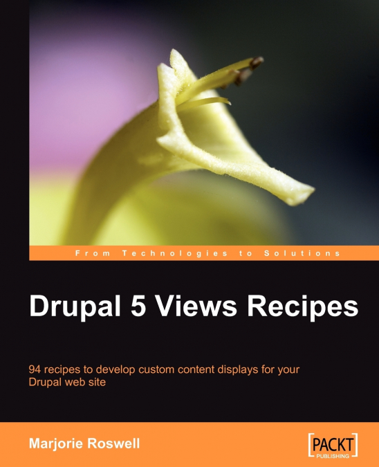 DRUPAL 5 VIEWS RECIPES