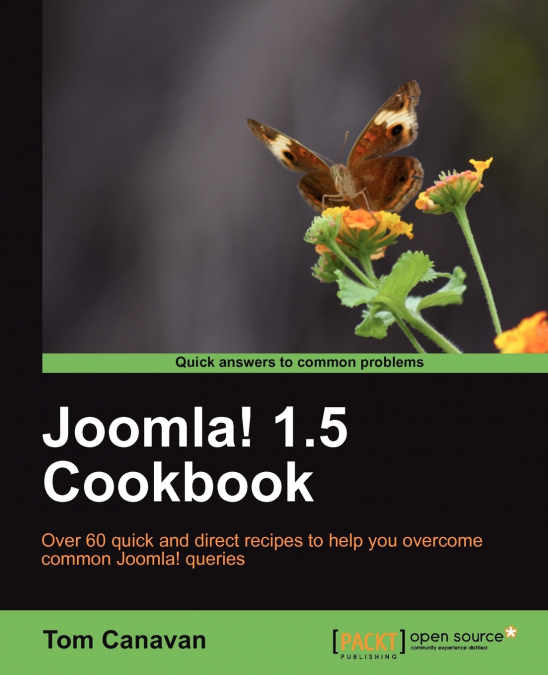 JOOMLA! 1.5 COOKBOOK