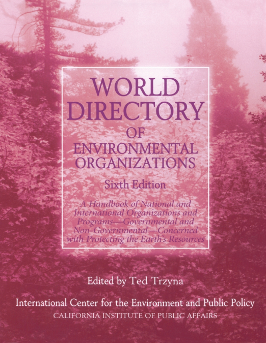 WORLD DIRECTORY OF ENVIRONMENTAL ORGANIZATIONS