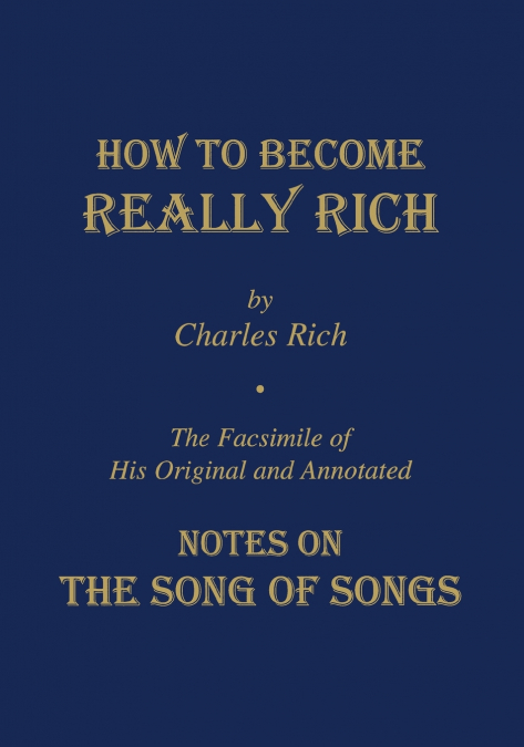 HOW TO BECOME REALLY RICH