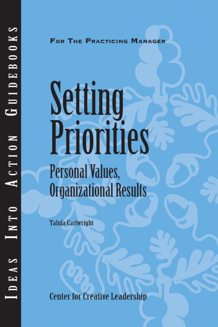 SETTING PRIORITIES