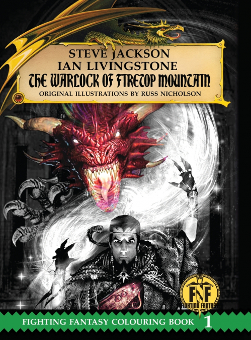 OFFICIAL FIGHTING FANTASY COLOURING BOOK 1
