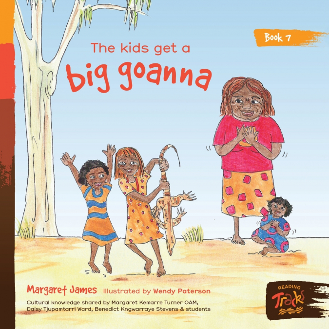 THE KIDS GET A BIG GOANNA