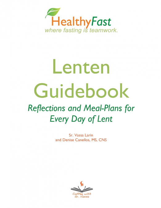HEALTHYFAST LENTEN GUIDEBOOK