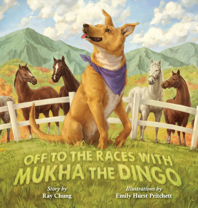 OFF TO THE RACES WITH MUKHA THE DINGO