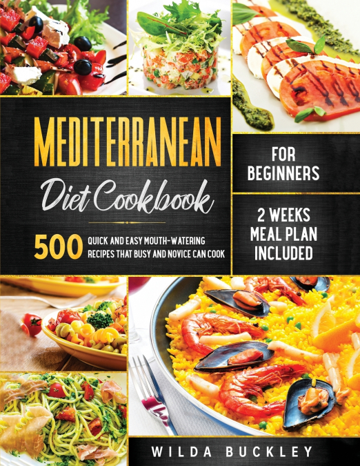 MEDITERRANEAN DIET COOKBOOK FOR BEGINNERS