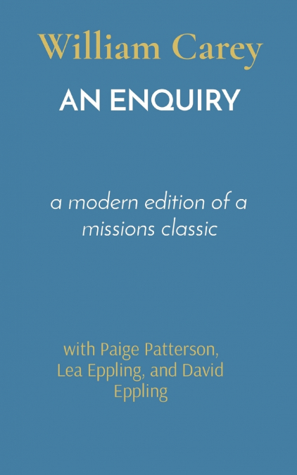 AN ENQUIRY