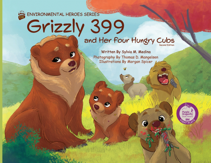GRIZZLY 399 AND HER FOUR HUNGRY CUBS - PB 2ND EDITION - ENVI