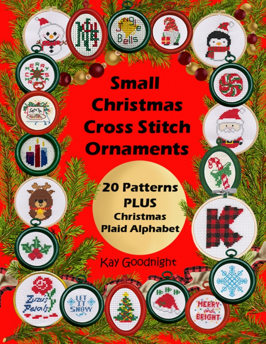 SMALL CHRISTMAS CROSS STITCH ORNAMENTS