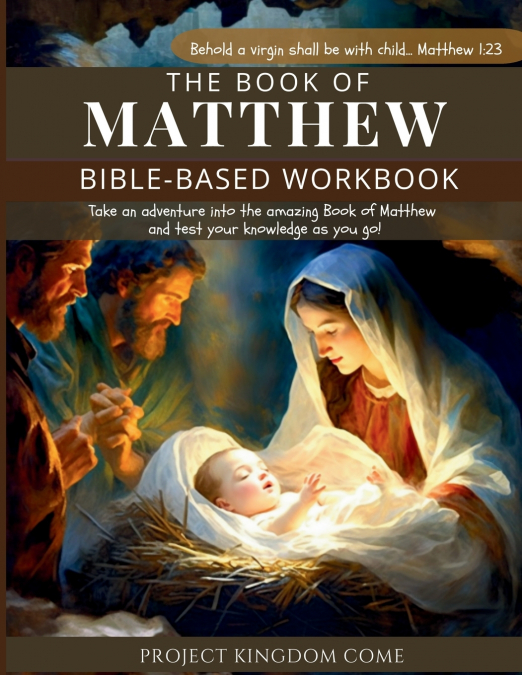 THE BOOK OF MATTHEW I KIDS WORKBOOK TO HELP CHILDREN STUDY A