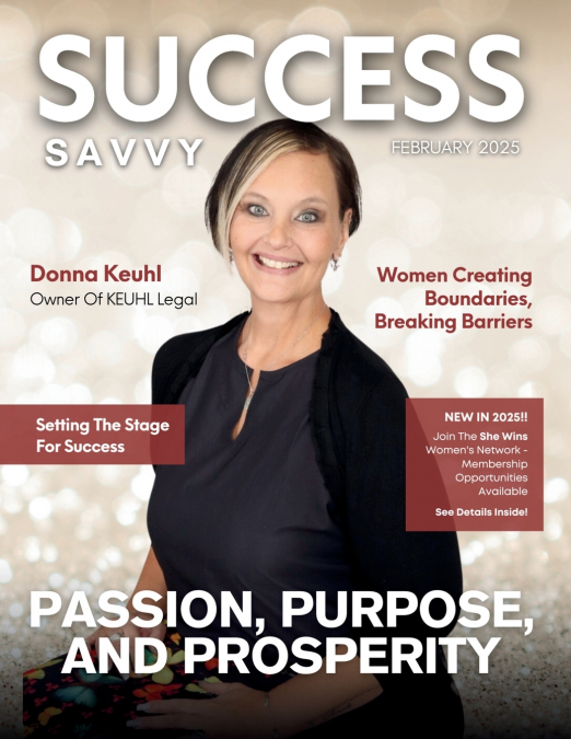 SUCCESS SAVVY MAGAZINE