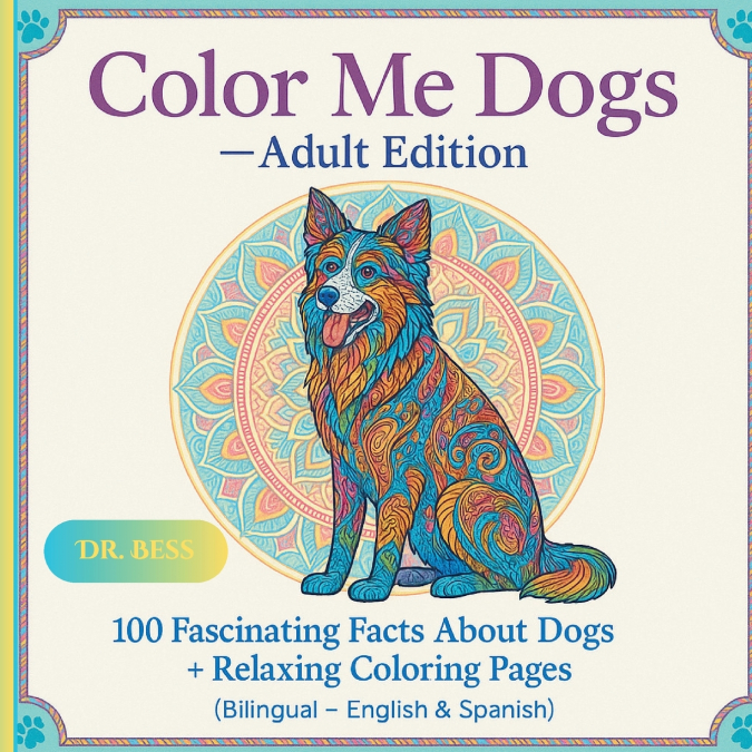 COLOR ME DOGS - ADULT EDITION