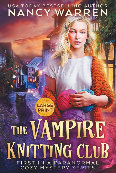 THE VAMPIRE KNITTING CLUB (LARGE PRINT)