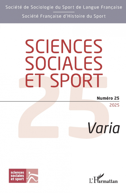 SCIENCES SOCIALES ET SPORT NUMERO 25