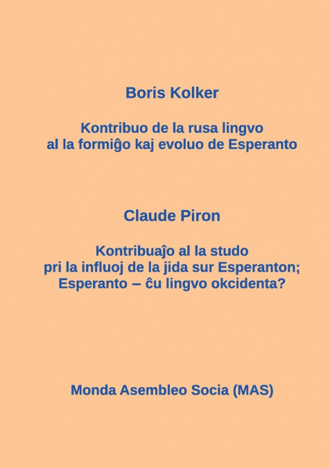 LA KONTRIBUO DE LA RUSA AL ESPERANTO, INFLUO DE LA JIDA SUR