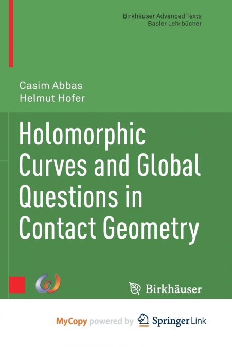 HOLOMORPHIC CURVES AND GLOBAL QUESTIONS IN CONTACT GEOMETRY