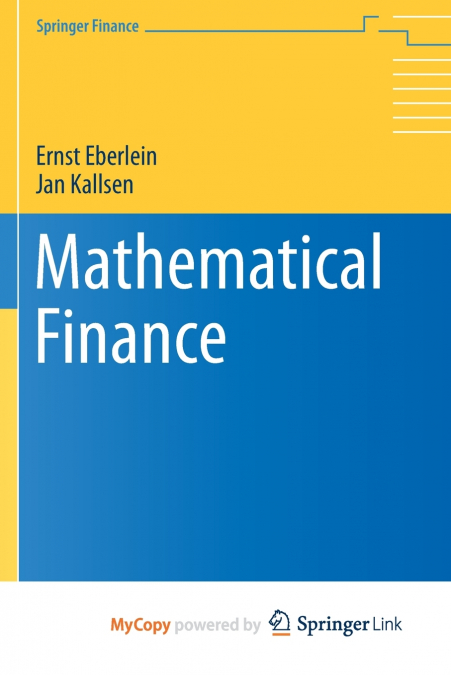 MATHEMATICAL FINANCE