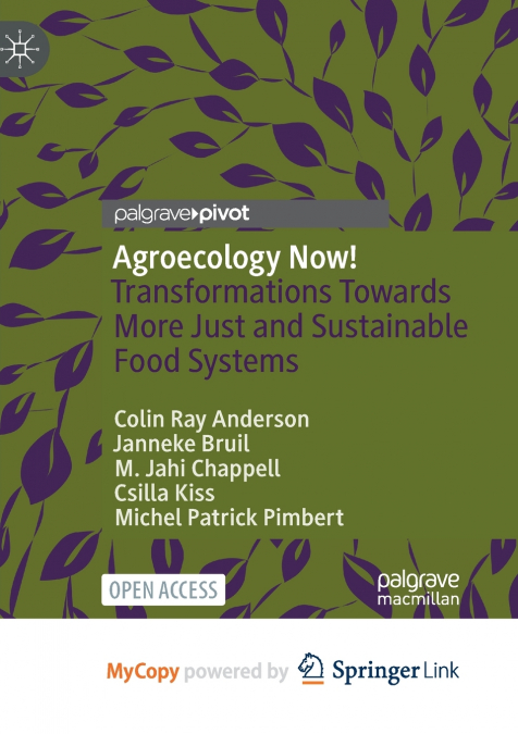 AGROECOLOGY NOW!