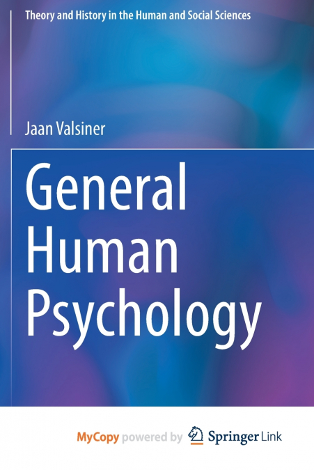 GENERAL HUMAN PSYCHOLOGY