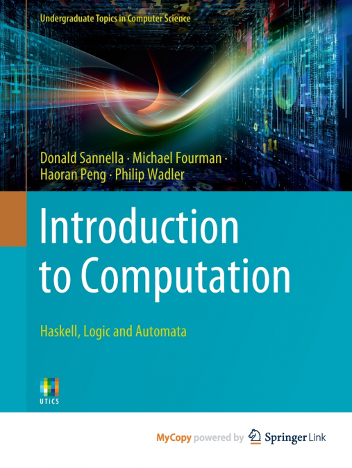 INTRODUCTION TO COMPUTATION