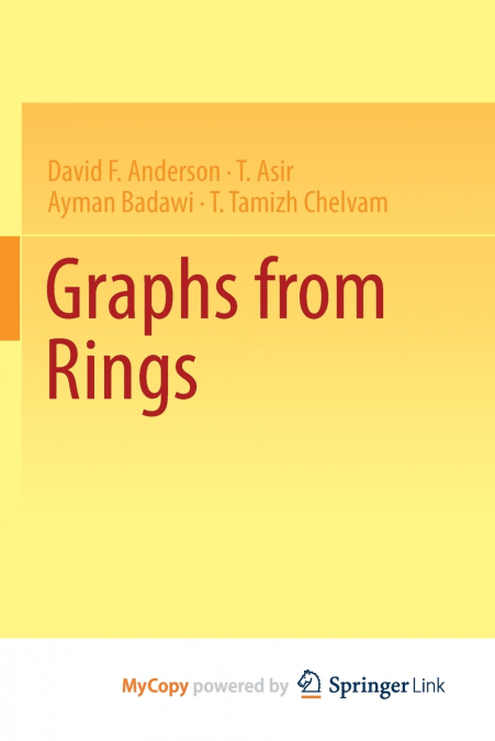 GRAPHS FROM RINGS