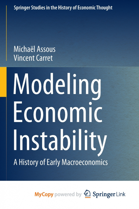 MODELING ECONOMIC INSTABILITY