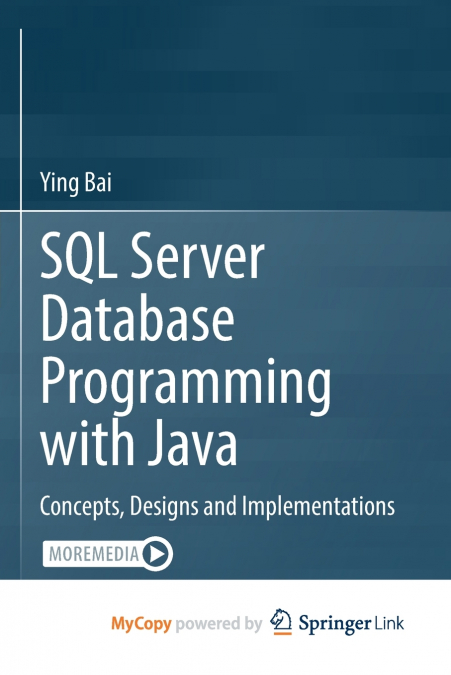 SQL SERVER DATABASE PROGRAMMING WITH JAVA