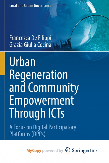 URBAN REGENERATION AND COMMUNITY EMPOWERMENT THROUGH ICTS