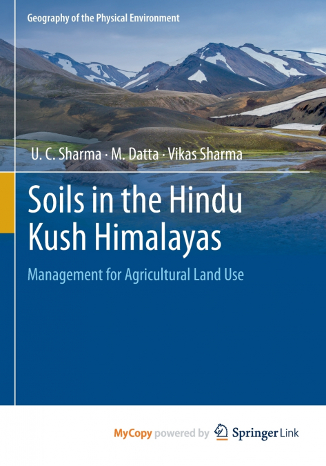 SOILS IN THE HINDU KUSH HIMALAYAS