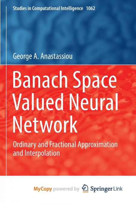 BANACH SPACE VALUED NEURAL NETWORK