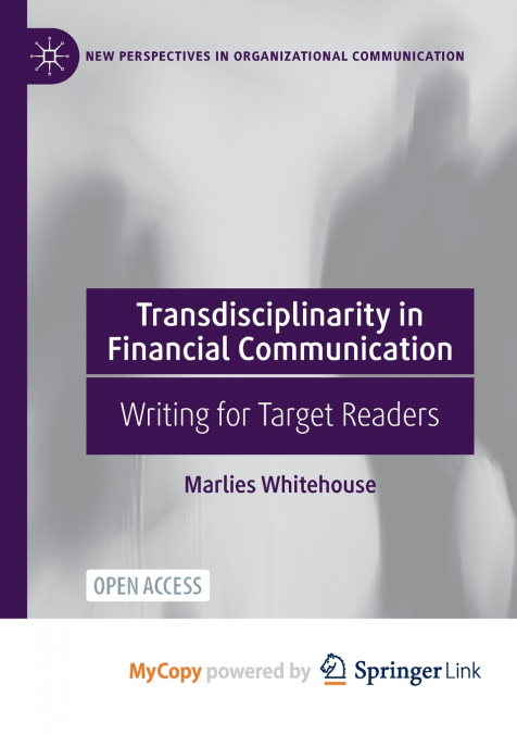 TRANSDISCIPLINARITY IN FINANCIAL COMMUNICATION