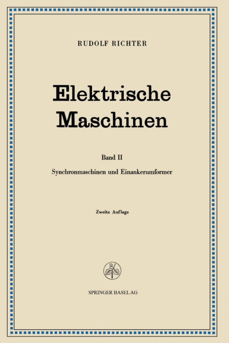 ELEKTRISCHE MASCHINEN
