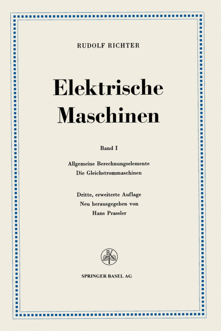 ELEKTRISCHE MASCHINEN