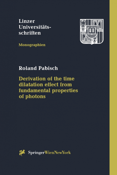 DERIVATION OF THE TIME DILATATION EFFECT FROM FUNDAMENTAL PR