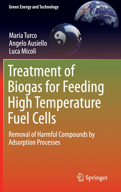 TREATMENT OF BIOGAS FOR FEEDING HIGH TEMPERATURE FUEL CELLS