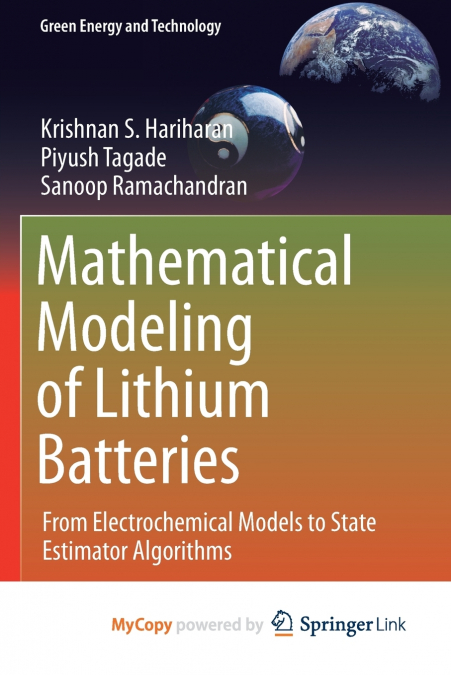 MATHEMATICAL MODELING OF LITHIUM BATTERIES