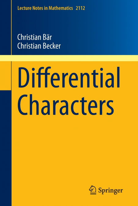 DIFFERENTIAL CHARACTERS