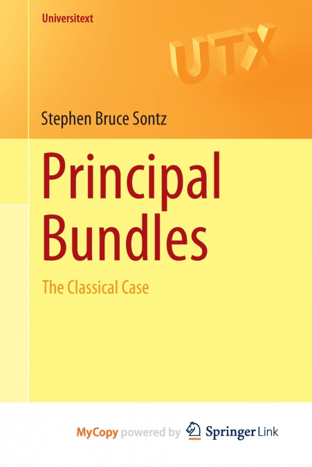 PRINCIPAL BUNDLES