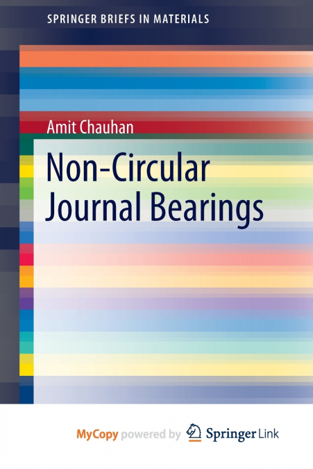 NON-CIRCULAR JOURNAL BEARINGS