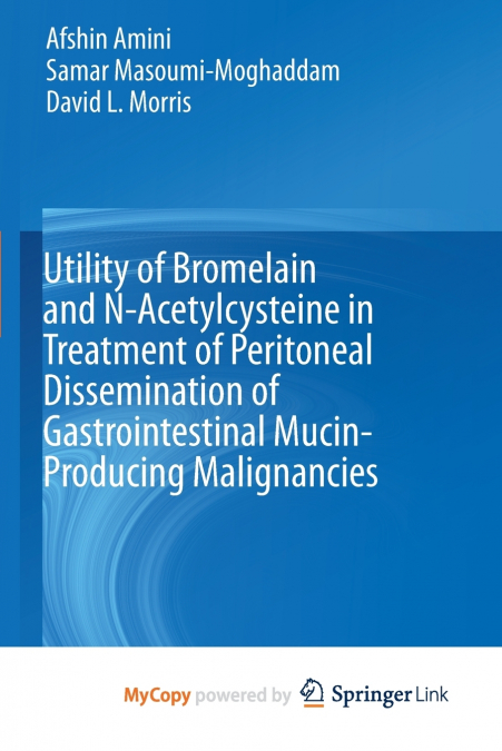 UTILITY OF BROMELAIN AND N-ACETYLCYSTEINE IN TREATMENT OF PE