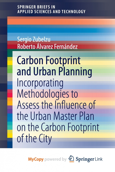 CARBON FOOTPRINT AND URBAN PLANNING